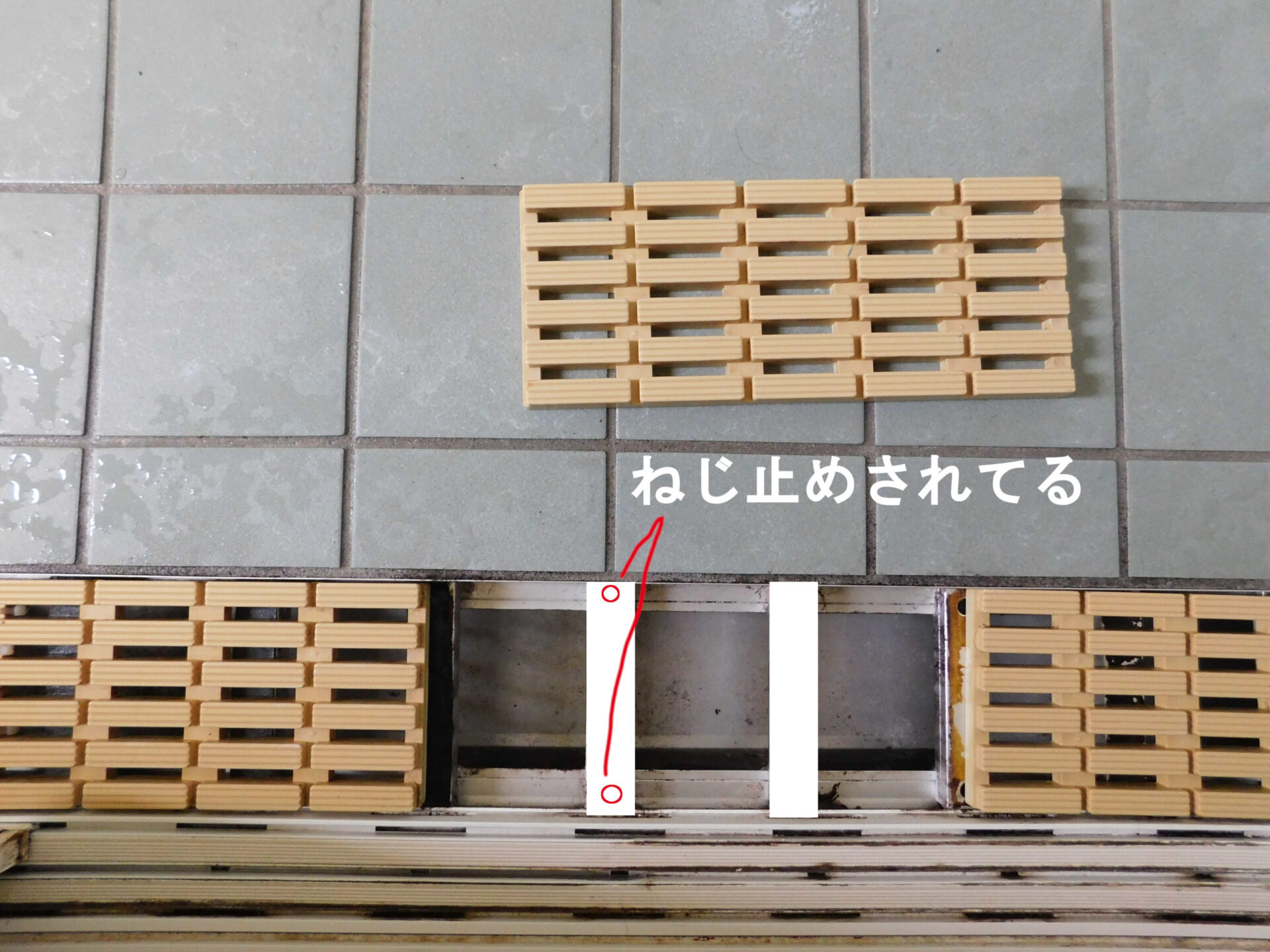 お風呂の排水溝の蓋が壊れたので修理しました イチゲ ブログ